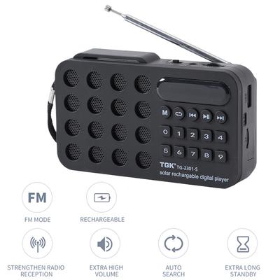 Mini Kaasaskantav Tasku FM-raadio Bluetooth-ühilduv Toetab USB TF-kaardi taasesitust Juhtmevabad Kõlarid Digitaalne Raadio Kõlar Muusikapleier