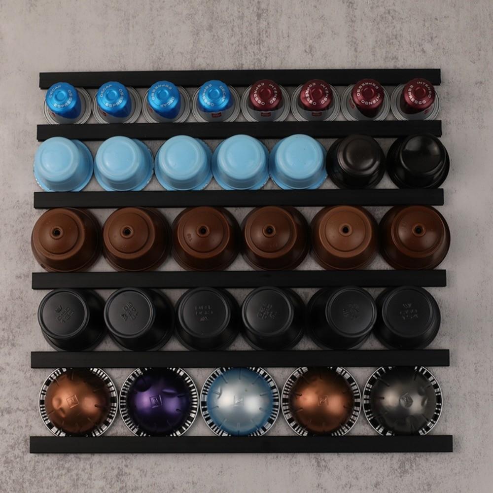 Magnetism Coffee Capsule Rack Plastic Cabinet Capsule Rack Refrigerator
