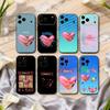 F-Fontaines D-DC R-Romance Phone Case For iPhone 17pro,16,15,14,13,12,11 Plus,Pro Max,XS,Soft Silicone Black Cover
