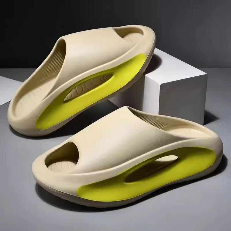 2024 New Summer Women's Men's Sports Shoes Slippers Soft EVA Hollow Unisex Sports Sandals Casual Beach Shoes Mens Shoes