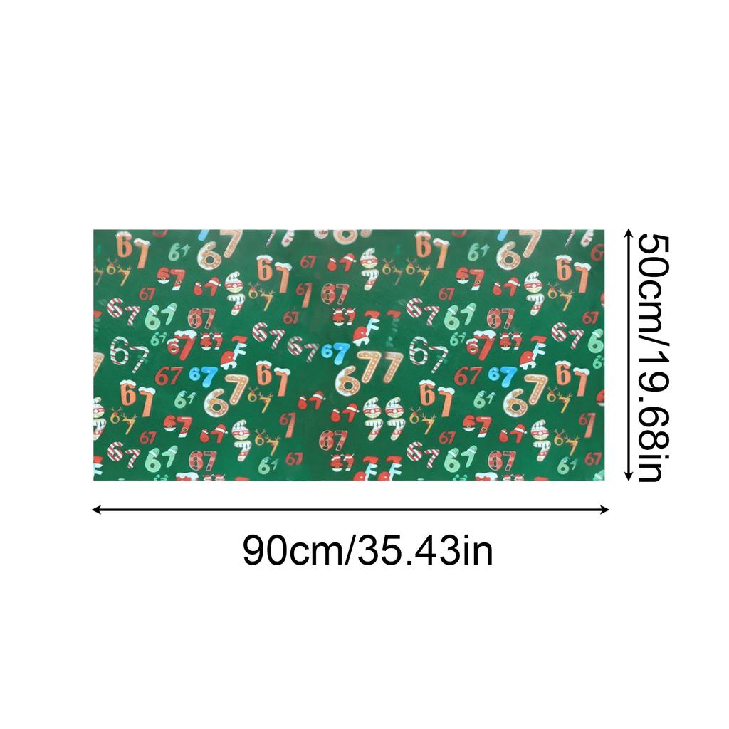 Christmas Wrapping Paper Roll 67 Patterns Gag Gift Wrap Fun Wide Festive Decoration for Christmas Party Wedding Office School