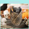 Gothic Bat Jewelry Box Resin Jewelry Organizer Halloween Gift American Style