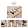 Quick Acting T-Track Hold Down Clamp with T Bolts Silder Aluminum Alloy Woodworking Clamps for Routers Drill Presses Table Saw