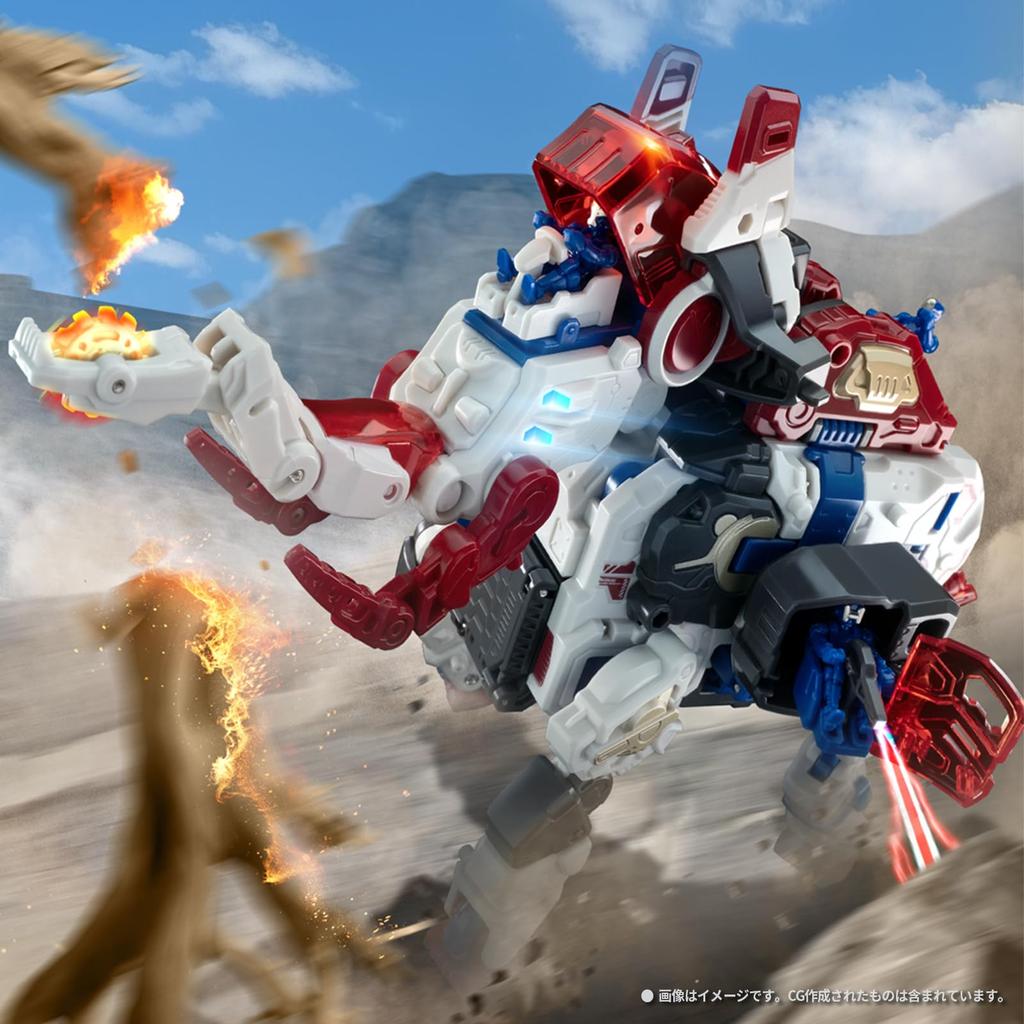 52TOYS BEASTBOX BB-74 SAFEZONE Transforming Figure - Three-stage transformation gimmick, transforming action figure, painted, highly articulated, mech