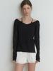 Liel Slony V Slit Knit (Black)
