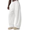 Men's Color Casual Wide Leg Loose Fit Sweatpants