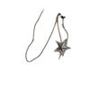 New retro personality sweet and cool star pull zipper women's necklace niche high-end sense versatile collarbone chain waist chain neck chain