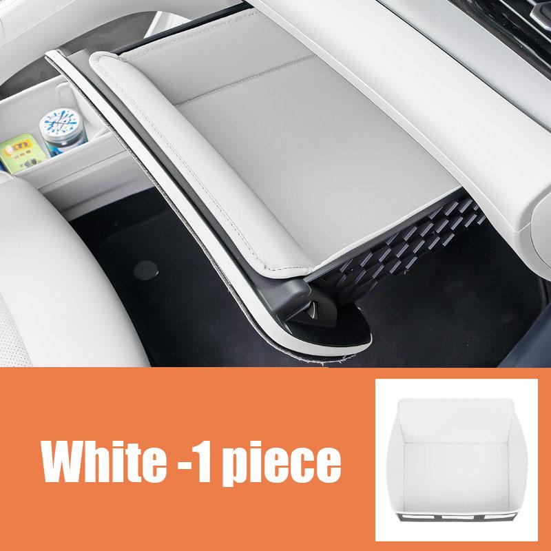 For Geely EX2 Proton e.MAS 5 2025 2026 Passenger glove box storage bag artificial leather material, car interior supplies