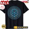 2025/NEW LIMITED Sacred Geometry Flower Of Life With Kabbalah Tree T-Shirt S-3XL Unisex T-Shirt
