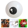 50Pcs Funny Eye Latex Balloon White Black Cartoon Eyes Halloween Eye Balloon Children's Birthday Party Balloons 5inch