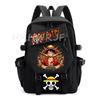 Anime ONE PIECE Backpack Monkey D Luffy College Backpack Girl Travel Book Backpack Nylon Leisure Women Laptop Men School Bags