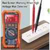 NJTY T58B T58C Inductance Digital Multimeter AUTO Range 9999 Counts  Voltage Current Capacitance LED Smart Backlit Large Screen