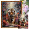 Animal Printed Cross Stitch Kit DIY 11CT Thread Art Needlework Home Wall Decor