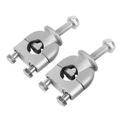 Steering Wheel Post 22.2, Qiilu Motorcycle Steering Wheel Bar Clamps, 1 Pair 7/8' 22mm