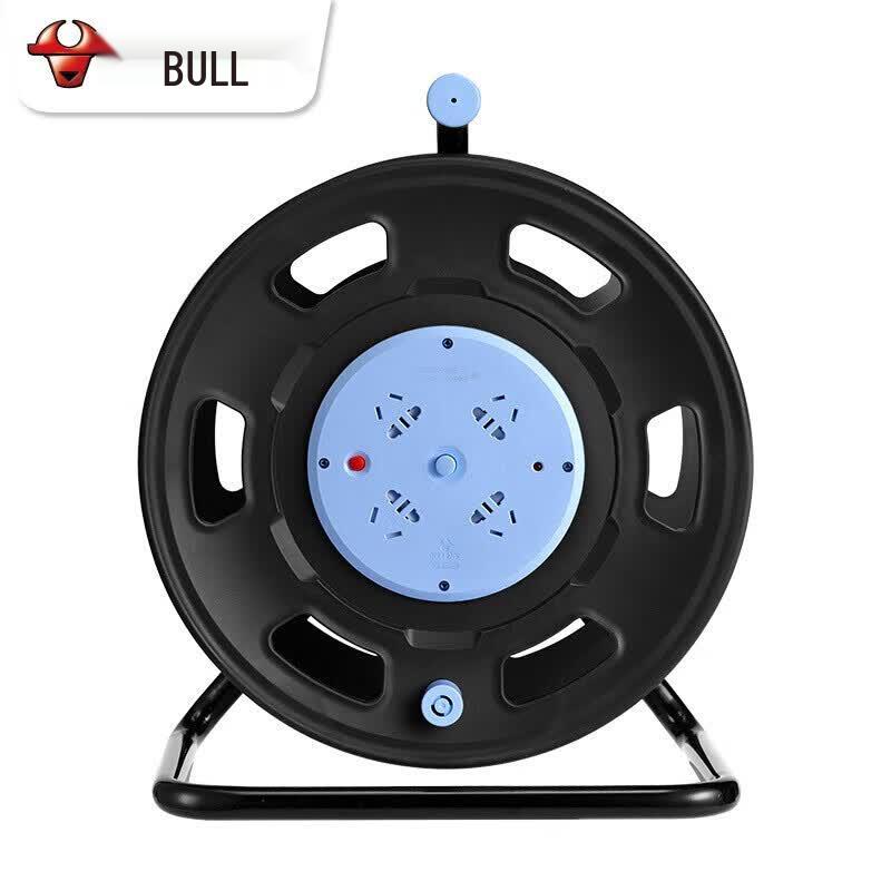 BULL GN-806DN Cable Reel Power Strip Unit CN Plug (adapter Included)