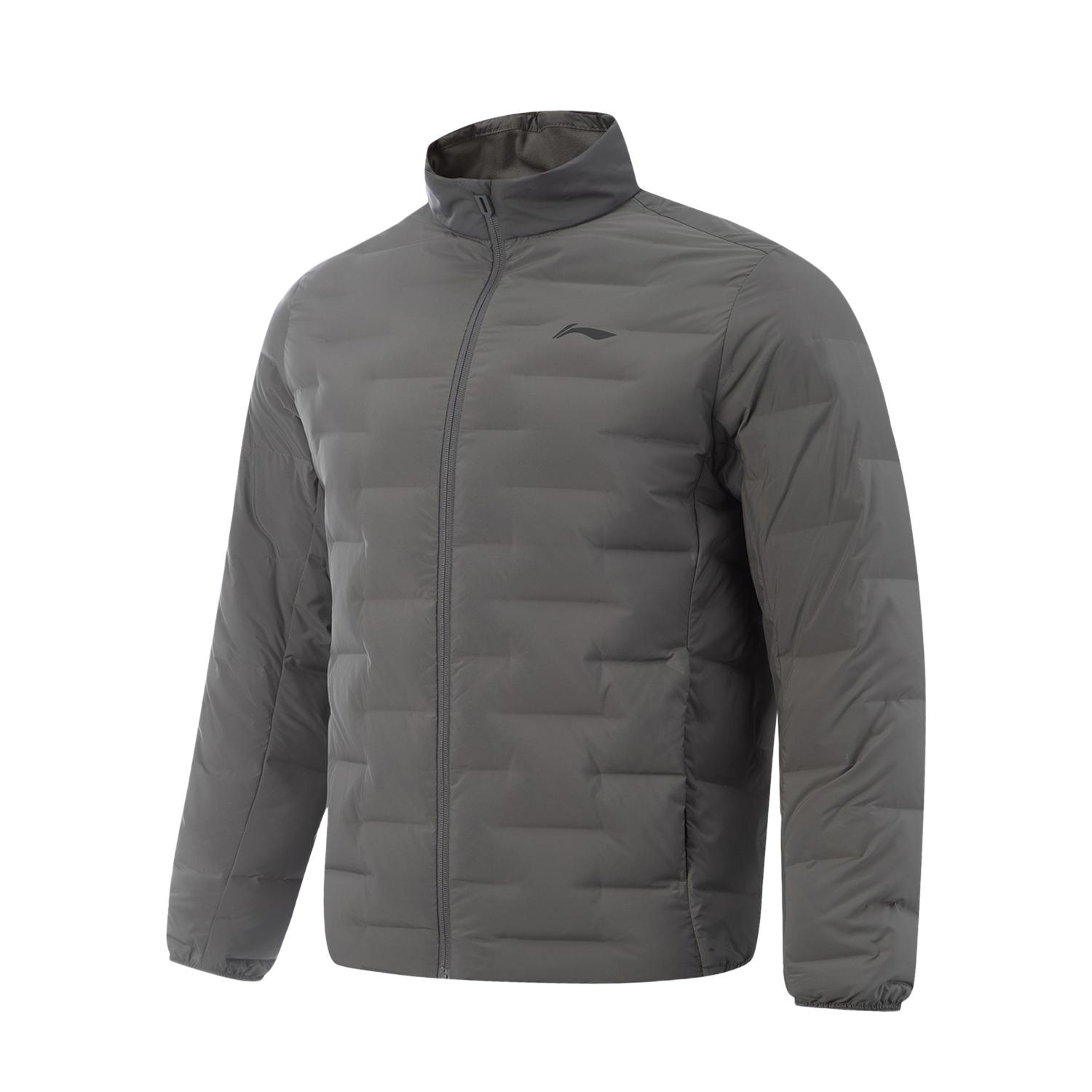 Мужская пуховая куртка Li Ning Fitness Series Slim Fit с логотипом Верхняя одежда AYMV219-6 XXL