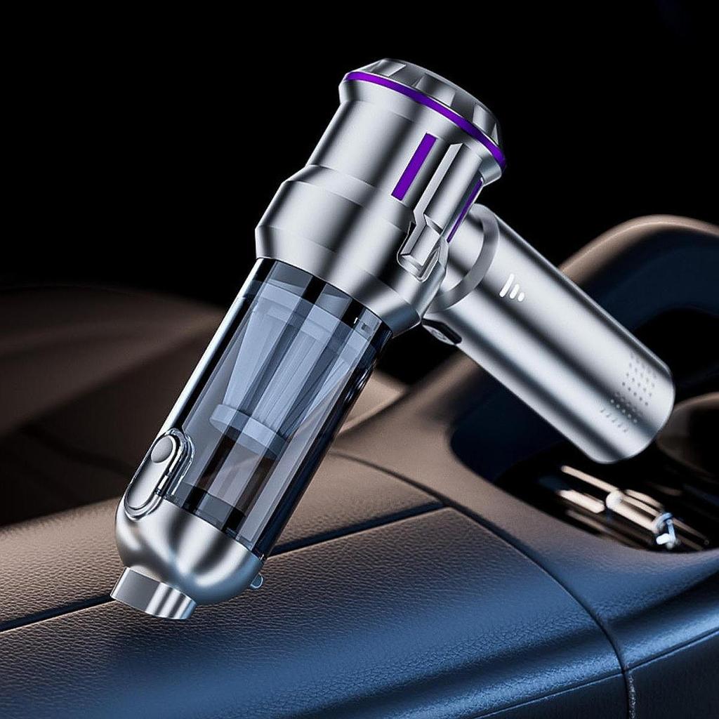 Car Vacuum Cleaner Cordless Versatile Compact Powerful Suction Cleaning Device Portable for Pet Hair