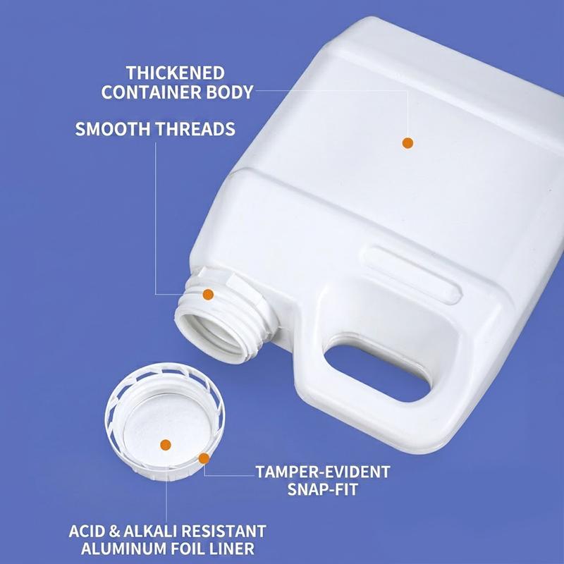 1Pcs Large-Capacity Sealed Storage Container 3L Plastic Airtight Bottle With Lid Food Grade Hdpe Bucket