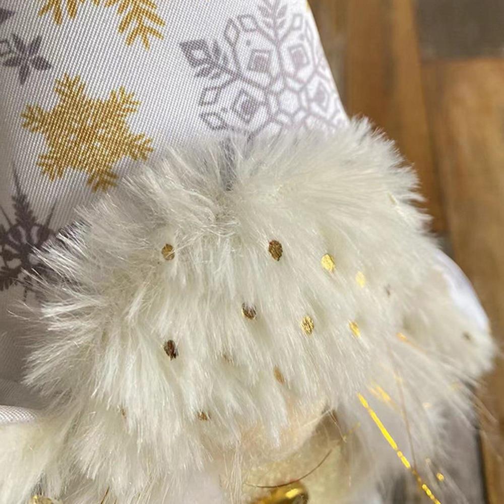 Christmas Dwarf Gifts, Holiday Decorations Children's Birthday Gifts Handmade Tom Plush Dolls, Home Decoration Desktop Santa Statuette