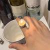 Adjustable Finger Rings Unique Candle Shape Bands Colorful Specular Rings Accessory for Women Fashionable Jewelry