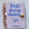 Money Saving Challenge Binder Budget Notebook Binder $150 300 500 1000 Savings Challenges Notebook Binder Organizer