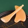 Buffalo Horn Gua Sha Board – Acupoint Scraper for Full Body and Face Meridian Massage in Beauty Salons