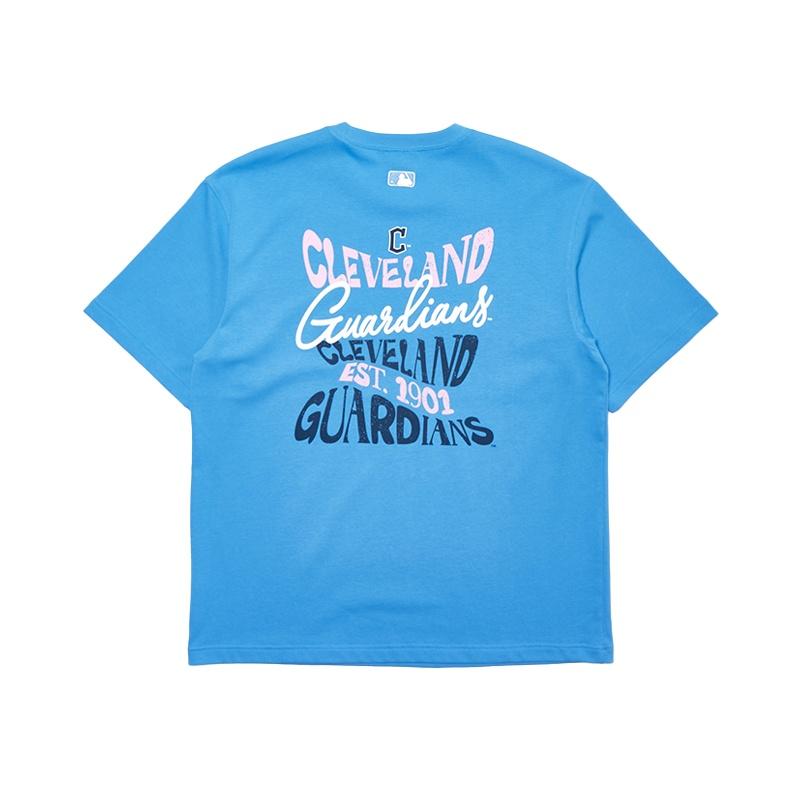 MLB Basic Collection Cleveland Indians SS26 T Shirt Unisex 3ATSB6163-45BLP L