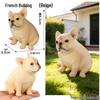 Realistic Corgi Puppy Heart Model: Cute Animal Toy & Desktop Ornament