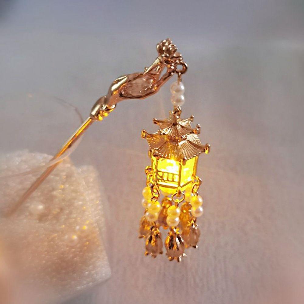 Шпилька Перлина Старовинна шпилька Ханьфу Палички для волосся Аксесуари для волосся для дівчаток Головний убір у китайському стилі