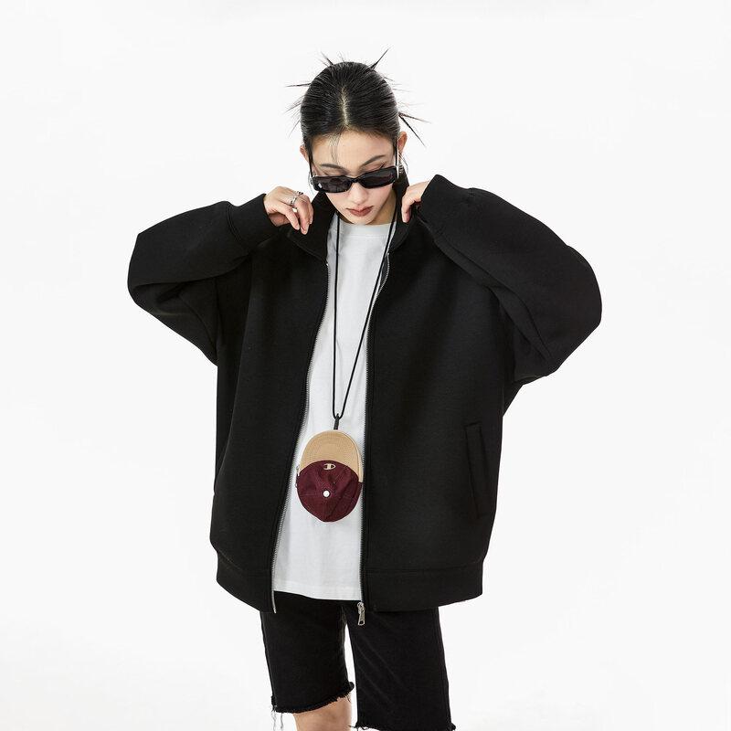 ICH MODE Women s Air Layer Zip-Up Jacket S