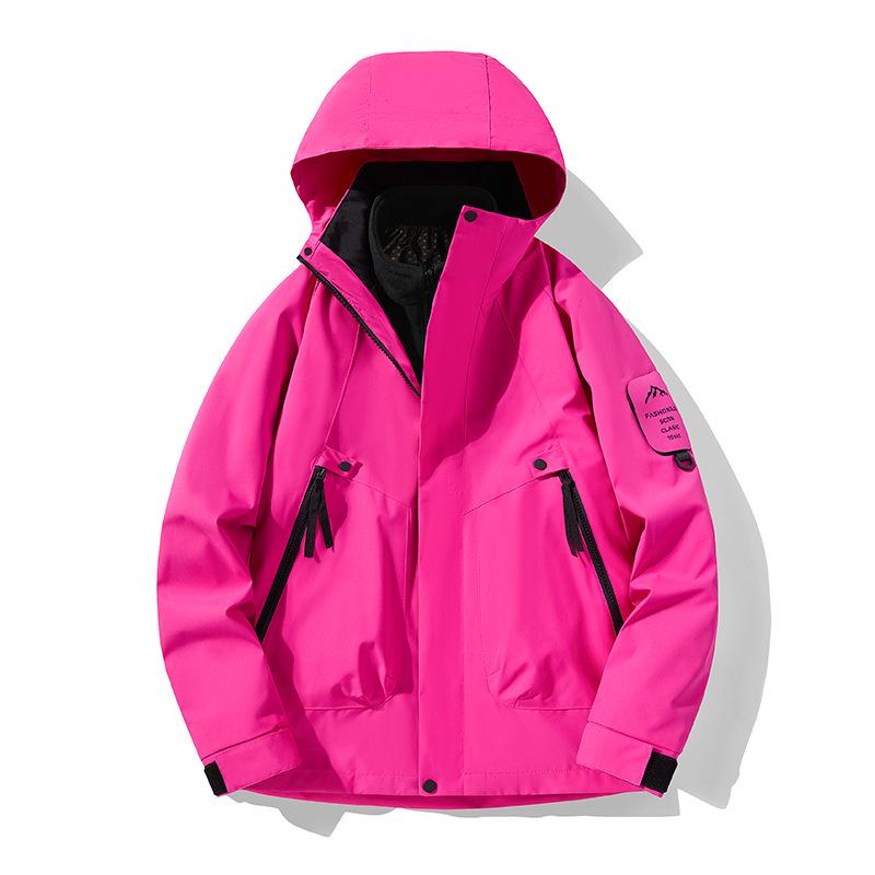 Unisex Lightweight Waterproof Hooded Jacket for Spring/Autumn - Thin, Casual, and Ideal for Cycling