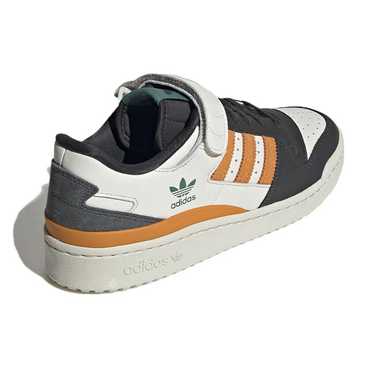 Adidas Forum 84 Low Orbit Grey Focus Orange Unisex Sneakers Carbon GX2161
