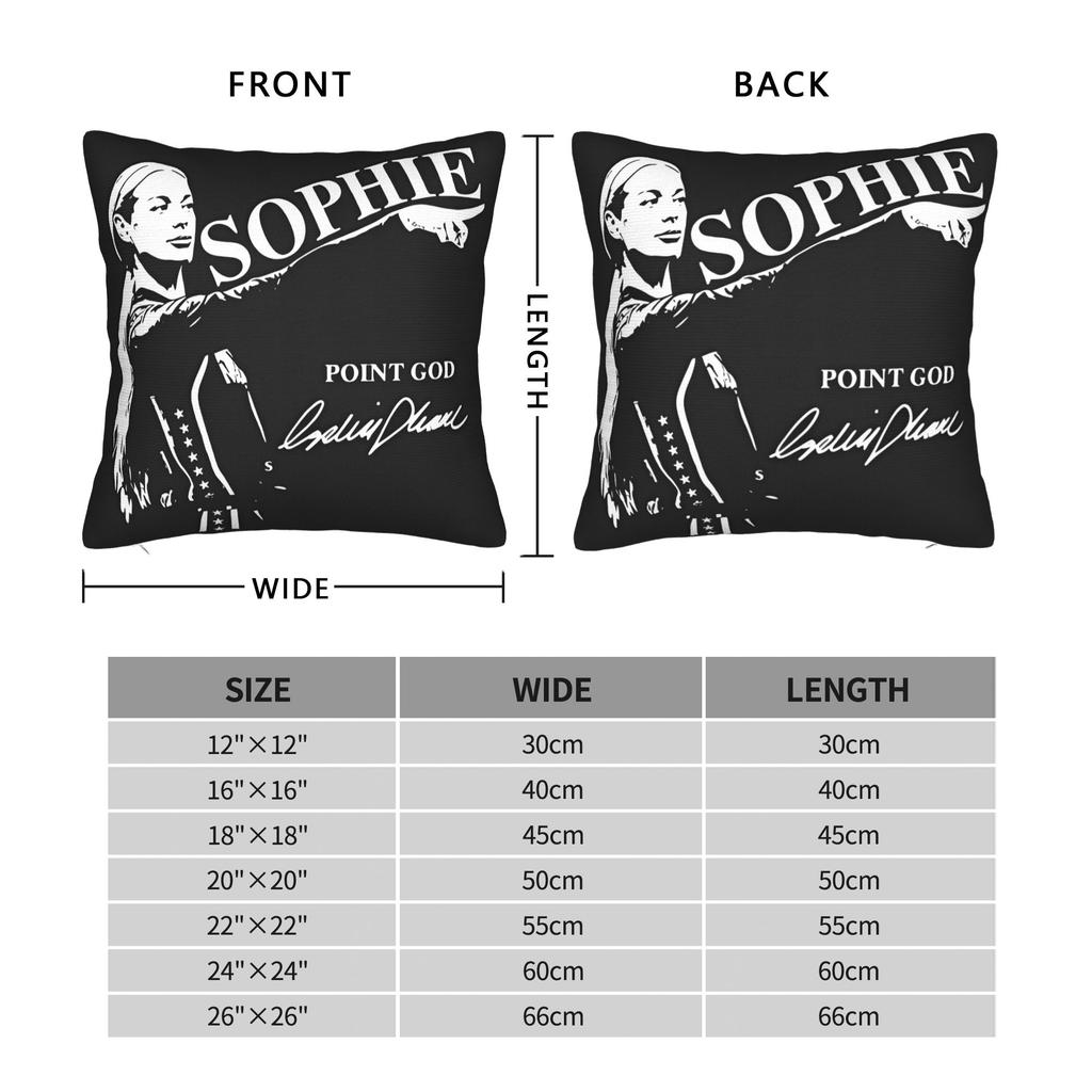 Pillow Case Sophie Cunningham Bootleg Design  Pillow Cover For Sofa Car Home Decor Novelty Pillowcases