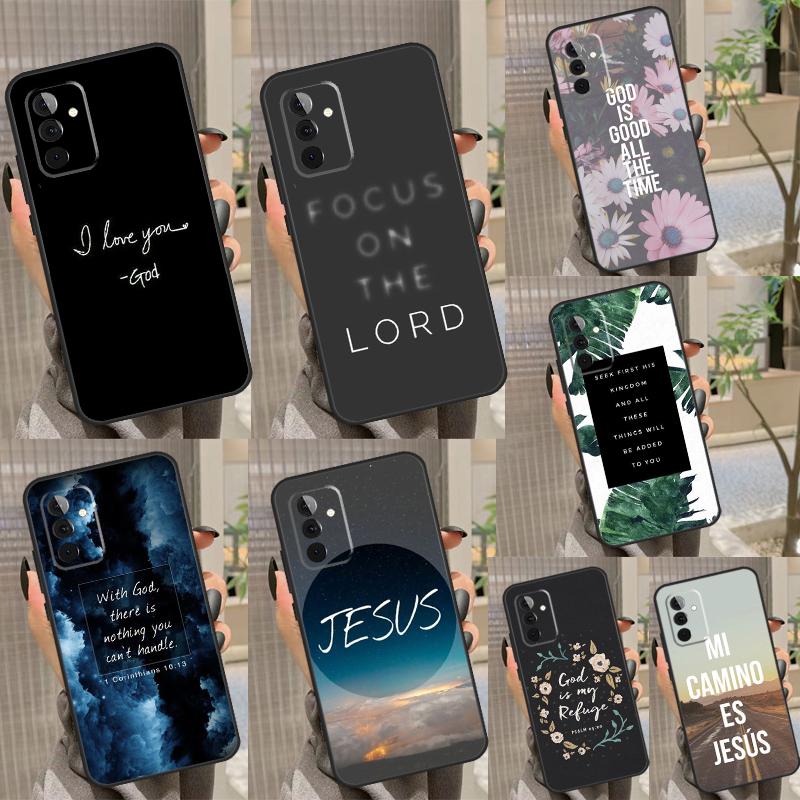 Bible Jesus Christ Christian Quotes Case For Samsung Galaxy A14 A54 A34 A24 A52 A32 A22 A12 A51 A71 A33 A23 A13 A53 Cover Funda