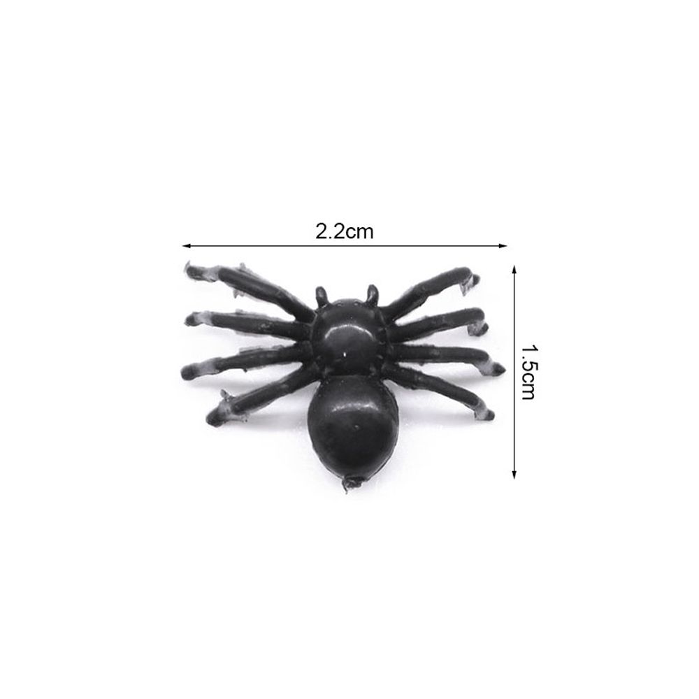 Fake Spider Horror Black Spider Haunted House Spider Halloween Decoration Halloween Prank Props
