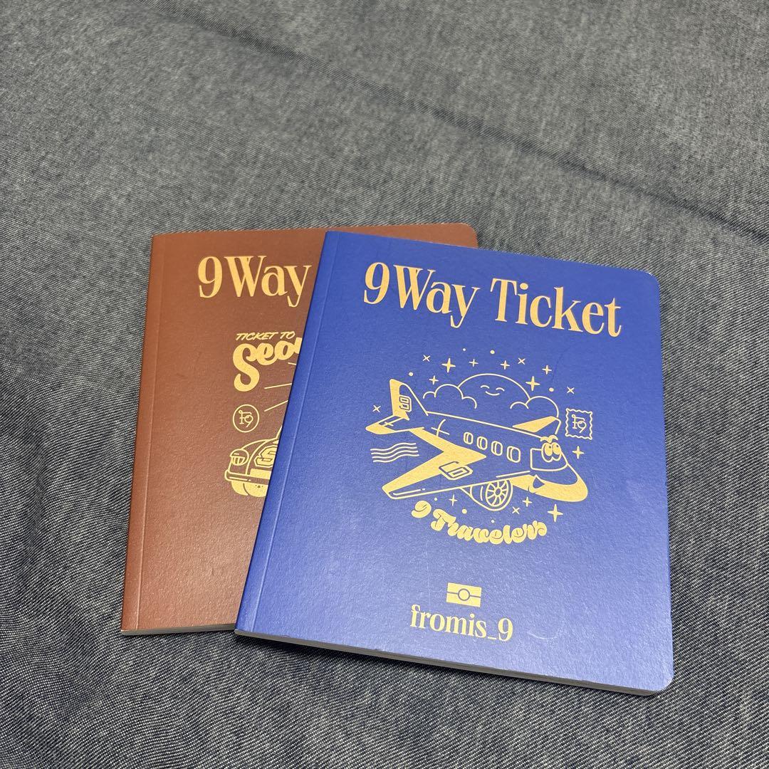

[USED] fromis_9 Album 9Way Ticket
