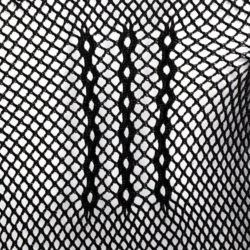 White Black Evening Party Accessory Uv-proof Driving Lace Finger Mesh Fishnet Gloves Bride Mittens