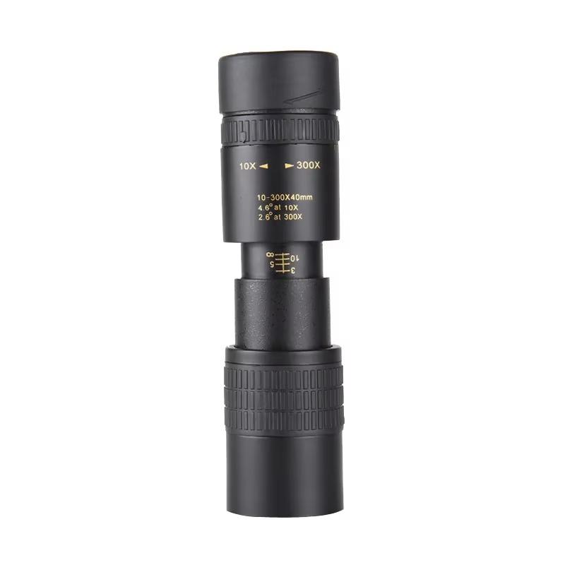 Monocular Telescope Long Range With Smartphone Holder And Tripod 10-300x40mm For Outdoor Bird Watching