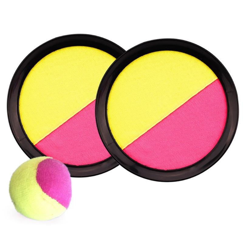 Adhesive Plate and Ball Toy For Toddler Safe Sticky Ball Training Game Family Bonding Activity Throwing Game for Party