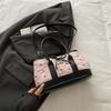 Ins Style Stylish Bow Shoulder Bag Casual Leisure Bowknot Bucket Bag Sweet Adjustable Strap Women's Handbags Daily