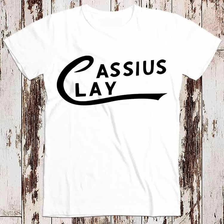 Cassius Clay Tribute Ali Sonny Liston Boxing GYM Best Seller T Shirt Music 8503 S