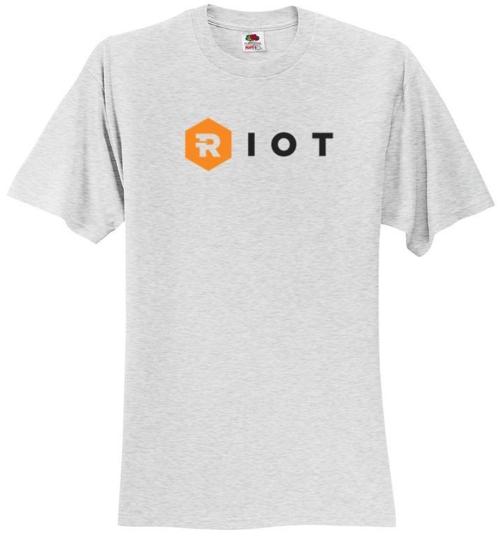 RIOT Blockchain Bitcoin Mining T-shirt Unisex T-Shirt S