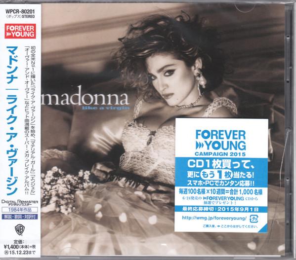 CD MADONNA - Like A Virgin WPCR80201 WARNER MUSIC JA 2015 Japan Obi Pop