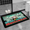 Alternative Rock Band Radiohead Bathroom Mat Anti-slip Absorb Water Long Strip Cushion Bedroon Mat Welcome Doormat