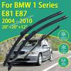 Front Rear Silicone Coating Wipers for BMW 1 Series E81 E87 116i 116d 118i 118d 120i 120d 123d 130i 2004 - 2010 20"+20"+12" Car