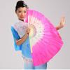 Long Imitation Belly Dancing Fan 26cm Performance Fan Hot Sell Gradient Color  Dance Bamboo Fans