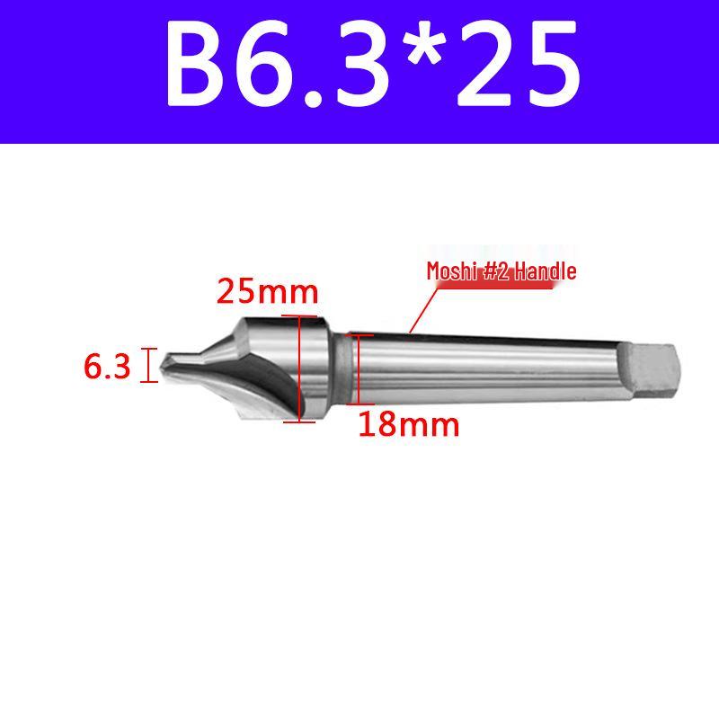 High-Speed Steel Center Drill: Type A (Without Pilot), Type B (With Pilot), Taper Shank, Hardened
