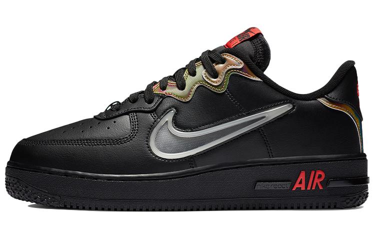 

Nike Air Force 1 React Black Glow Habanero Red CN9838-001 41