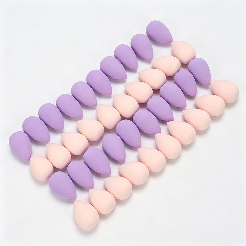 Mini Makeup Sponges 30/40Pcs Wet Expandable Latex-Free Beauty Blenders Suitable for All Skin Types Cosmetic