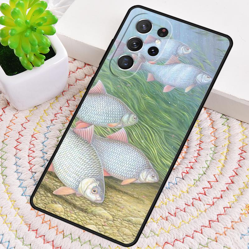 CARP FISH FISHING Phone Case for Samsung Galaxy Note 10 Pro S26 Ultra S23 S24 FE S25 S21 S22 PLUS Shockproof Cove